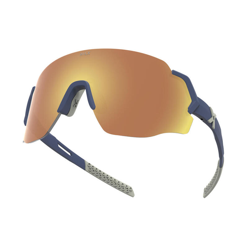 SAVAGE rimless anti-fog anti-scratch hydrophobic Cycling Sunglasses - Blue
