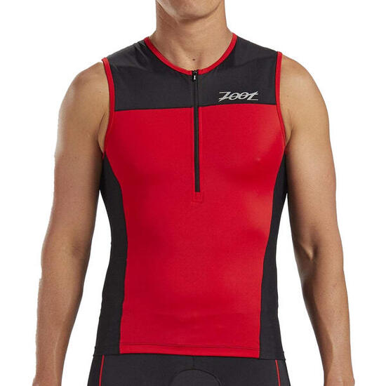 Triathlon Top Herren Core Triathlon Tank - Kardinalrot ZOOT