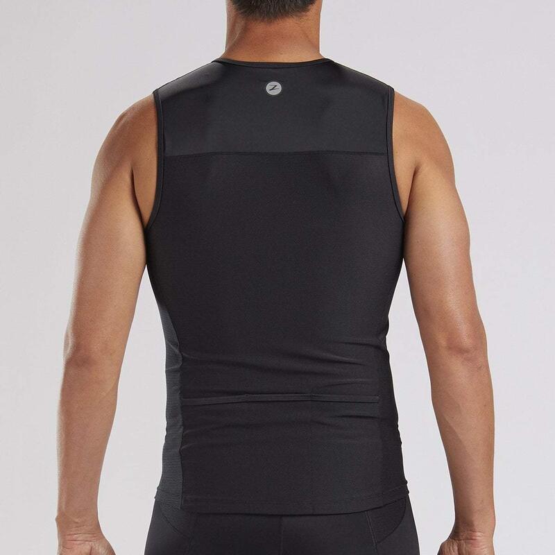 Top de triatlón Hombre Core Triathlon Tank - Black ZOOT