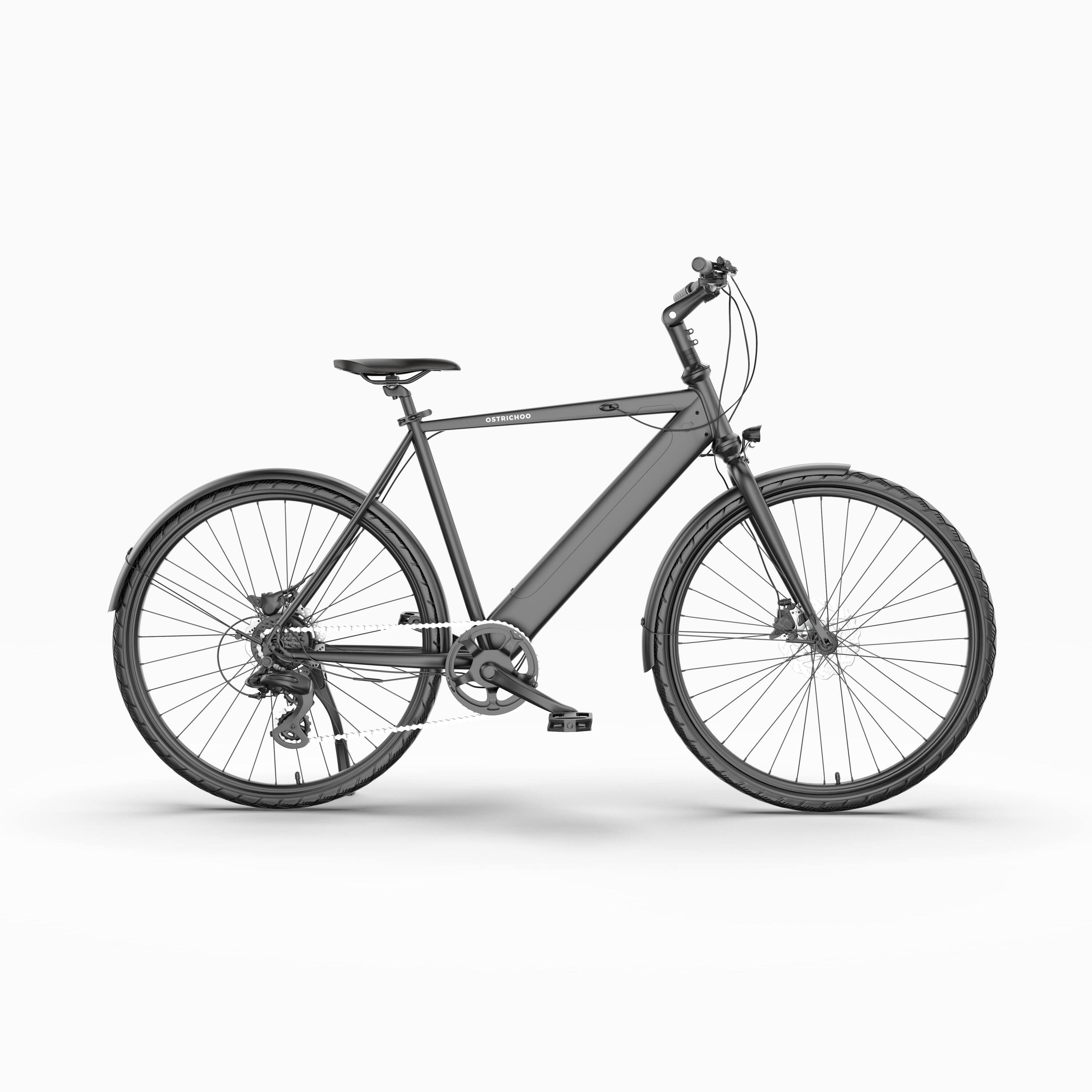 OSTRICHOO Zeno | Vélo électrique avec batterie FastCap® | 30 min de charge