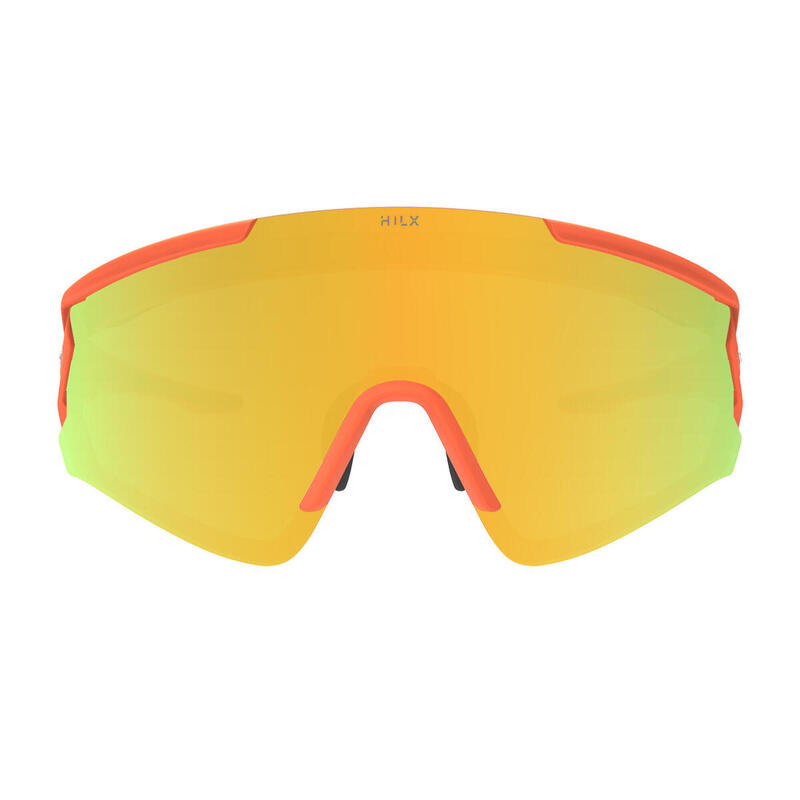 RONIN unibrow sweat bar anti-fog anti-scratch polarized MTB Googles - Orange