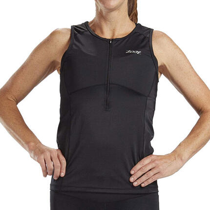 Triathlon Top Damen Core Triathlon Tank - Schwarz ZOOT