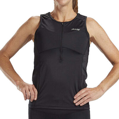 Triathlon Top Damen Core Triathlon Tank - Schwarz ZOOT
