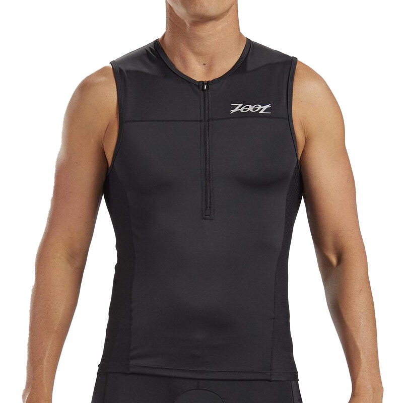 Top de triatlón Hombre Core Triathlon Tank - Black ZOOT