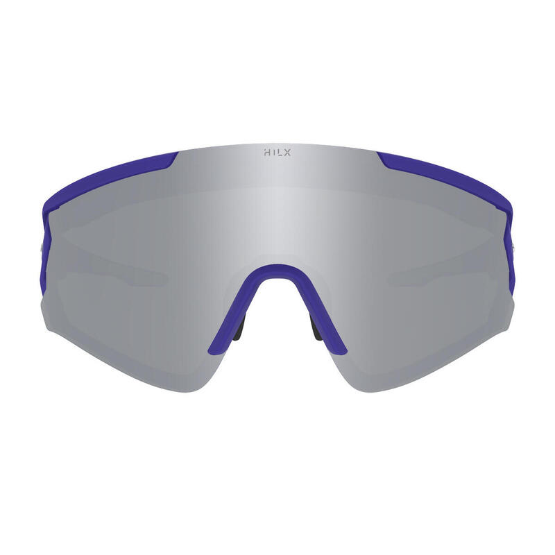 RONIN unibrow 吸汗棒防霧防刮單車偏光太陽眼鏡 - 紫色
