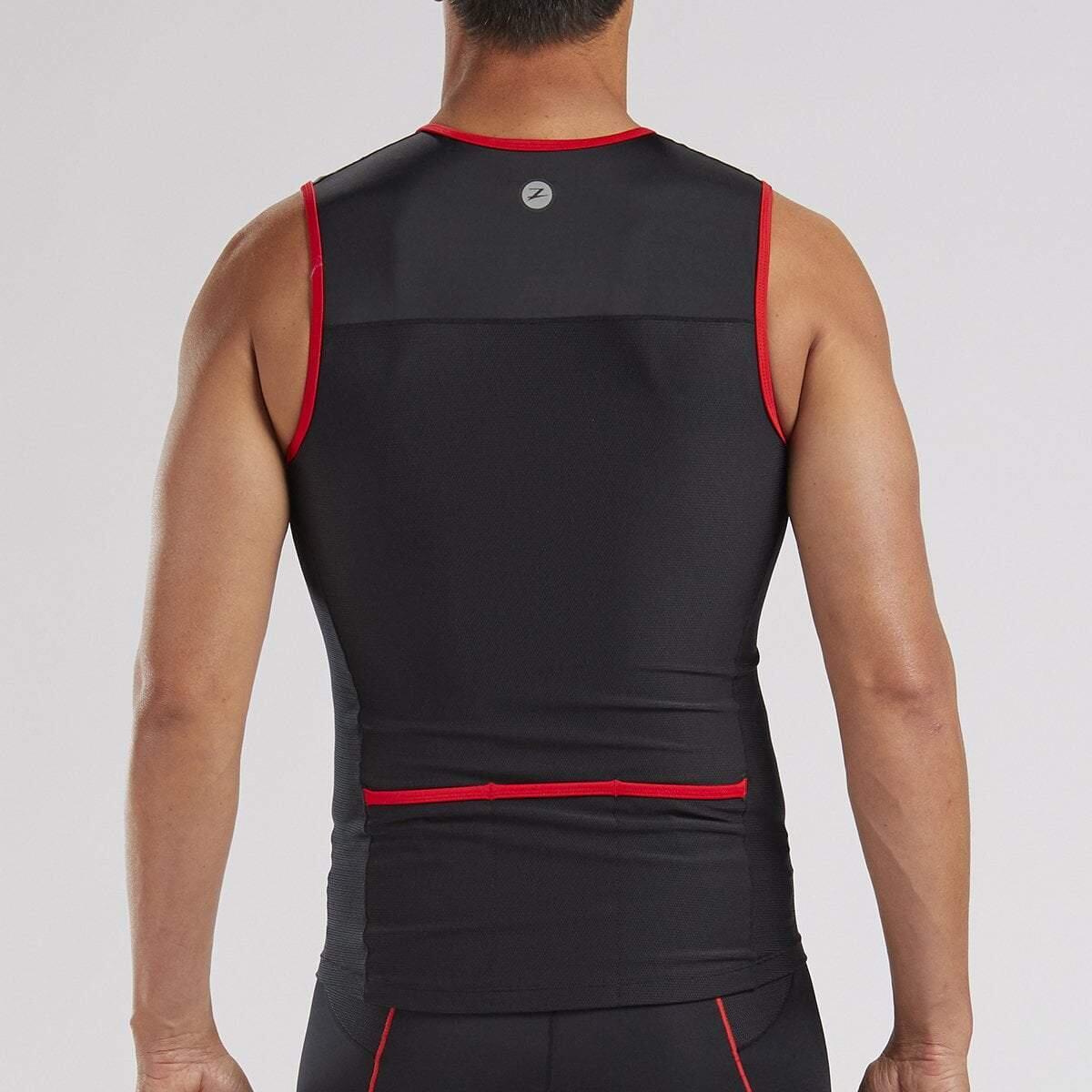 Triathlon Top Herren Core Triathlon Tank - Kardinalrot ZOOT 2/4