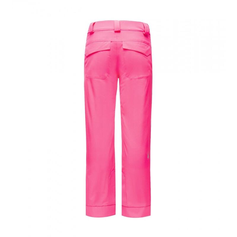 Pantalon de ski pour enfants Spyder Olympia rose