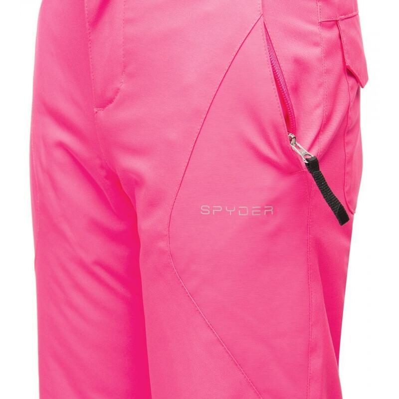 Spodnie narciarskie dla dzieci Spyder Olympia różowe
