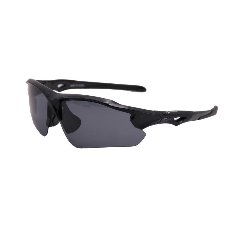 T922203 UNISEX ANTI-UV OUTDOOR POLARIZED SUNGLASSES - BLACK