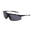 T922201 UNISEX ANTI UV OUTDOOR POLARIZED SUNGLASSES - BLACK