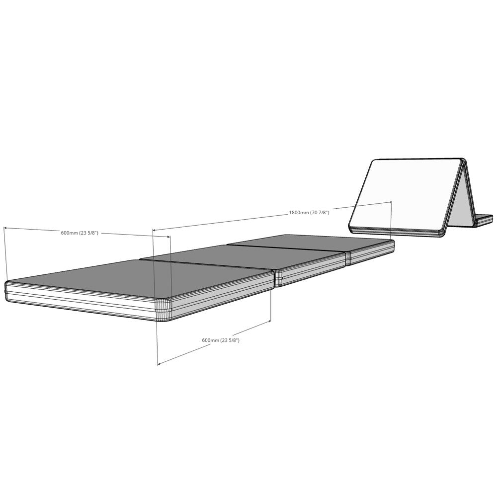 BenchK Gymnastikmatratze 5/6