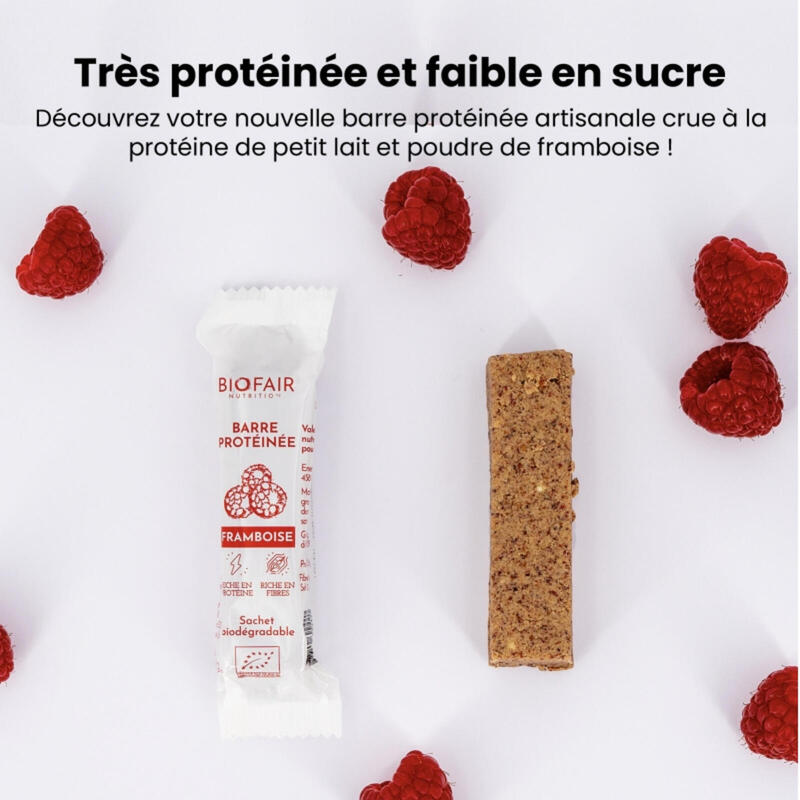 Pack découverte barres protéinées X 24 - Biofair Nutrition