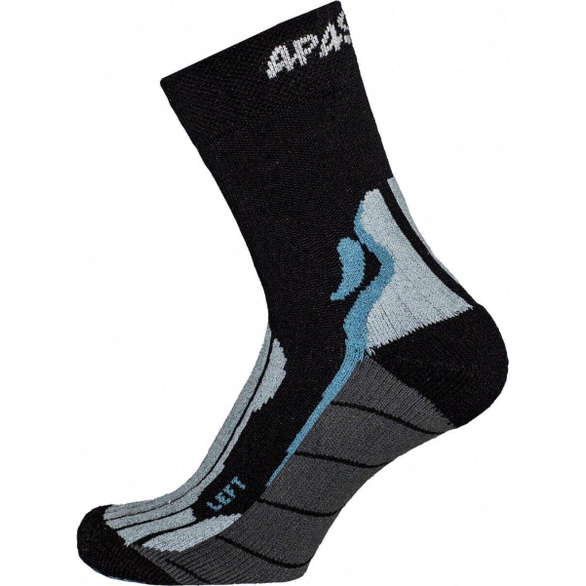Apasox - Chaussettes De Sport D'Extérieur - Kibo - Chaussettes De Randonnée - Chaussettes - Noir - 39/42 - Decathlon