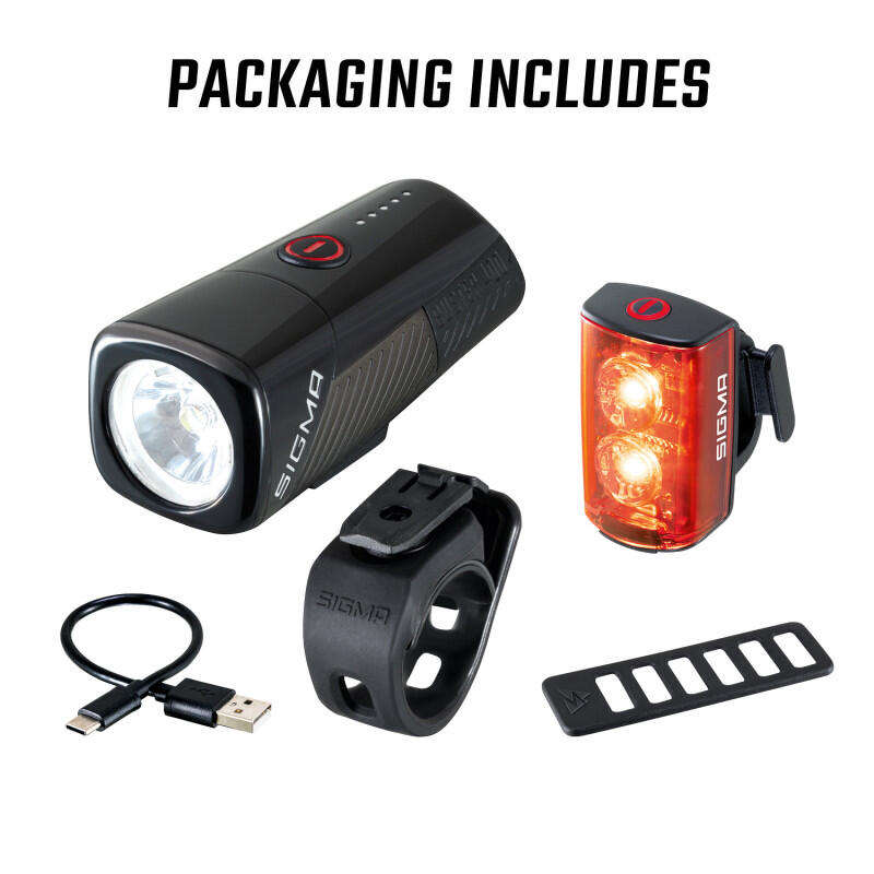 Sigma Buster 400L & Rear Light 80L set 2/4