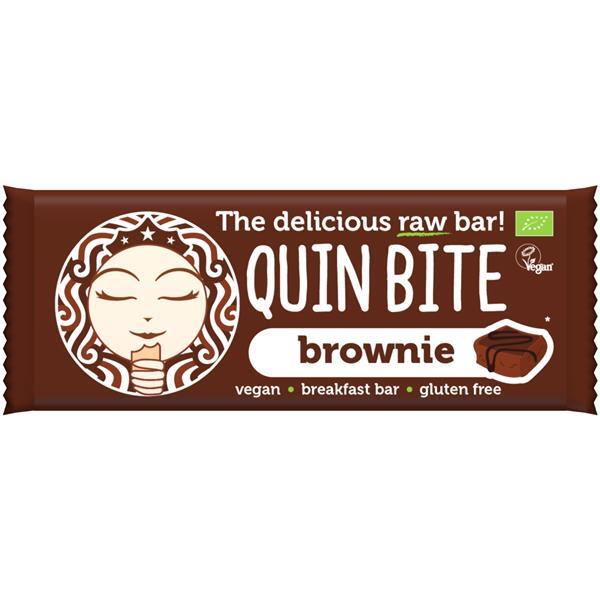Barra Raw Brownie Bio Quin Bite