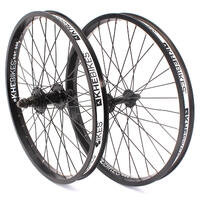 JEU DE ROUES BMX MVP 20 POUCES NOIR 10/14MM S/B KHEBIKES