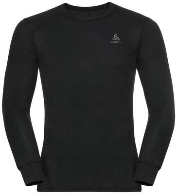 Odlo shirt ronde hals lange mouwen active warm eco thermoshirt zwart m