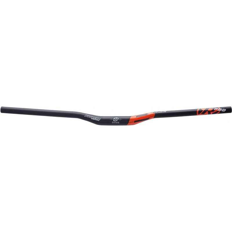 Base Lenker Riser 790mm Bar 31,8mm - Mattschwarz/ Fox-Orange