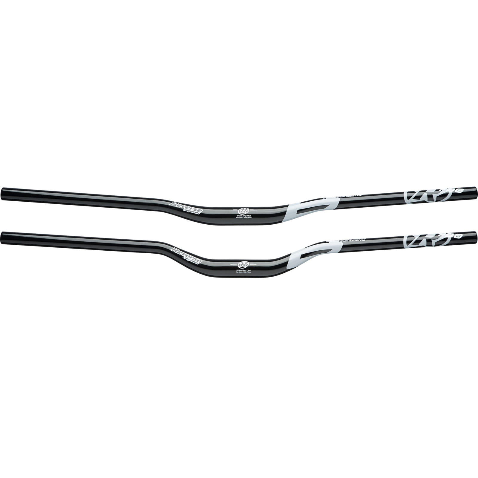 REVERSE Handlebar Base 18mm Rise 31.8x790mm Black 2/2