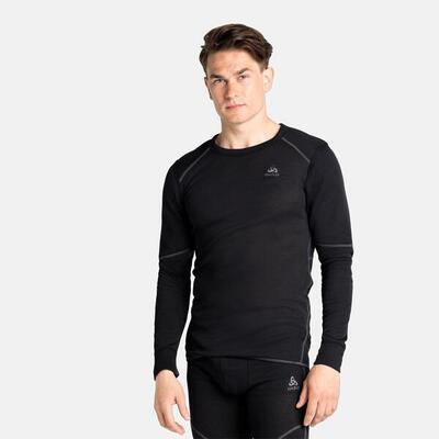 Odlo shirt ronde hals lange mouwen active x-warm eco sporttrui zwart s