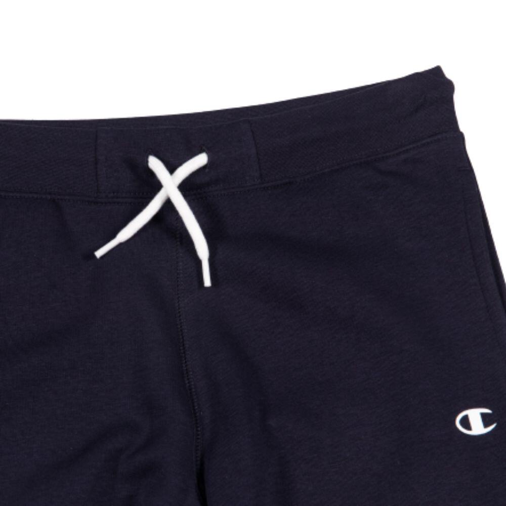 CHAMPION 304779 Pantalones de gimnasia de algodón azul marino para niños. 3/4