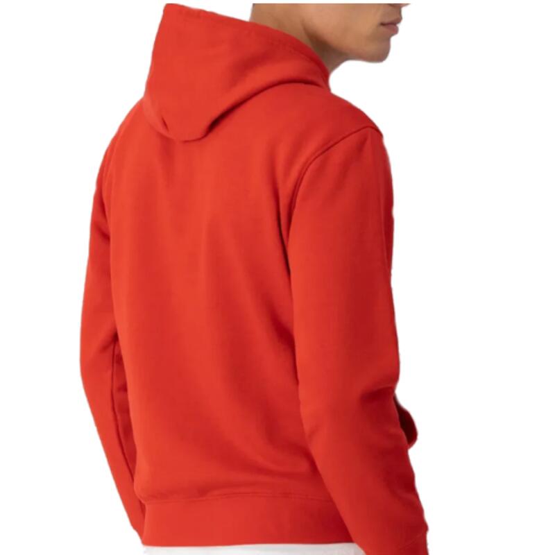 Camisola com capuz em algodão e Bolso Canguru CHAMPION Homem Vermelho