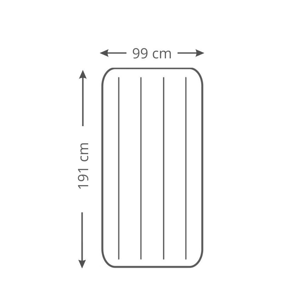 Classic Downy - Lit Gonflable - 191x99x25cm - compris les accessoires 4/5