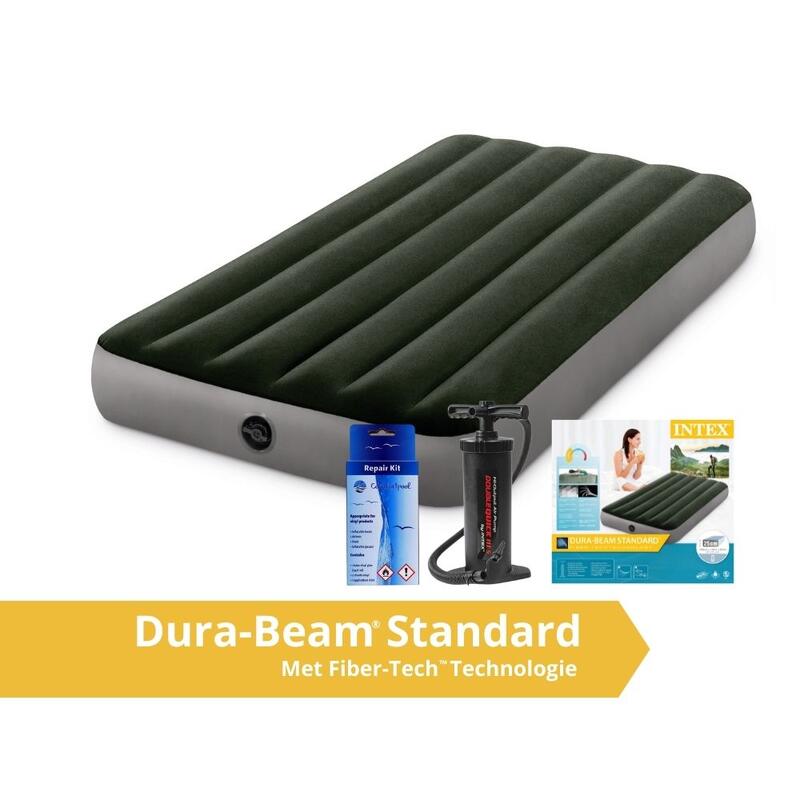 Prestige Downy Jr. Twin Airbed - Luchtbed - 191x99x25cm - Inclusief accessoires