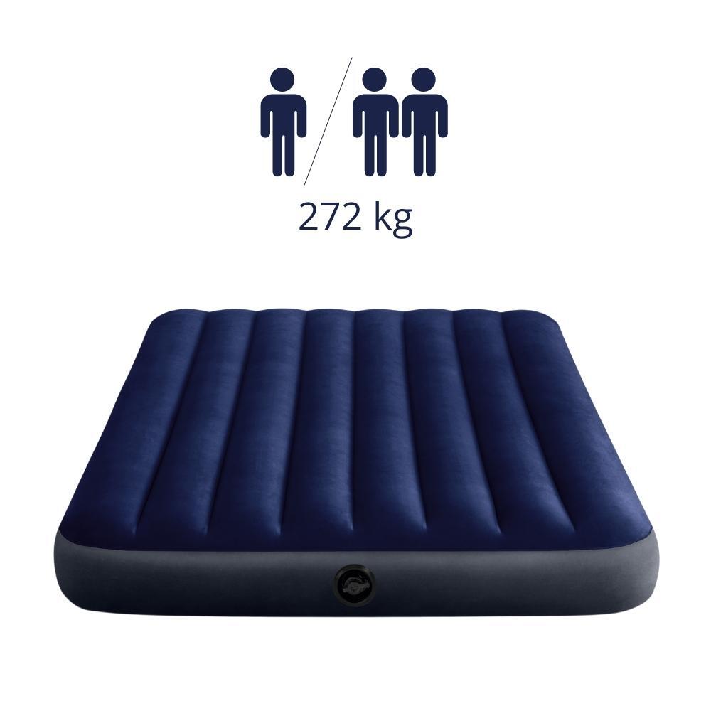 Classic Downy - 2 Persoons Luchtbed - 203x152x25cm - Inclusief accessoires 3/5