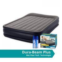Deluxe Pillow Rest Queen - Lit Gonflable - 203x152x42cm - compris accessoires