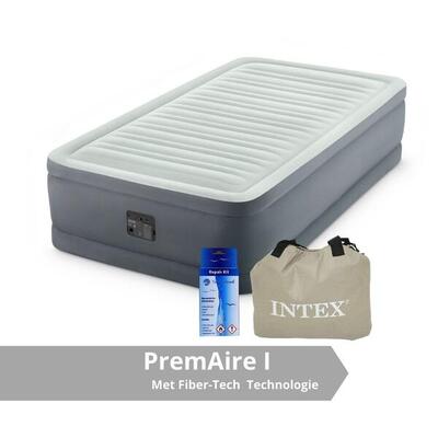Premaire twin airbed - 1 persoons luchtbed - 191x99x46cm - inclusief accessoires
