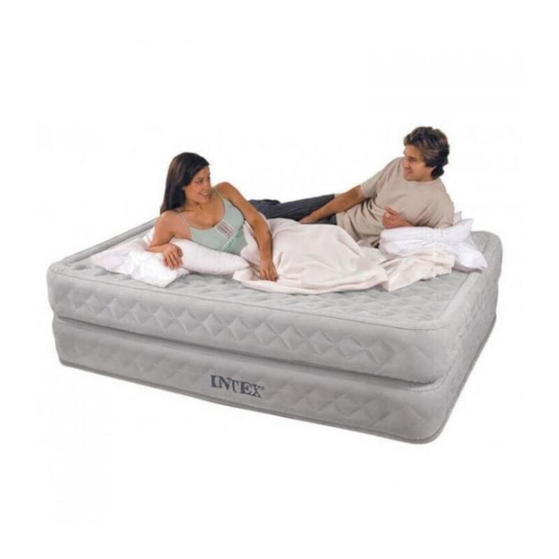 Supreme Air-Flow Queen Airbed - Lit Gonflable - 203x152x51cm - avec accessoires