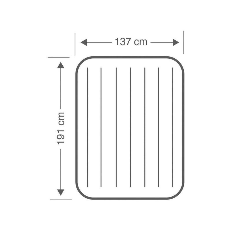 Prestige Downy Jr. Twin Airbed - Lit Gonflable - 191x137x25cm - avec accessoires