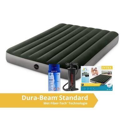 Prestige downy jr. twin airbed - luchtbed - 191x137x25cm - inclusief accessoires
