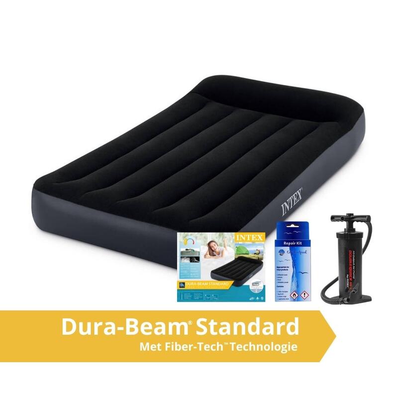 Pillow Rest Classic - Lit Gonflable - 191x99x25cm - compris les accessoires