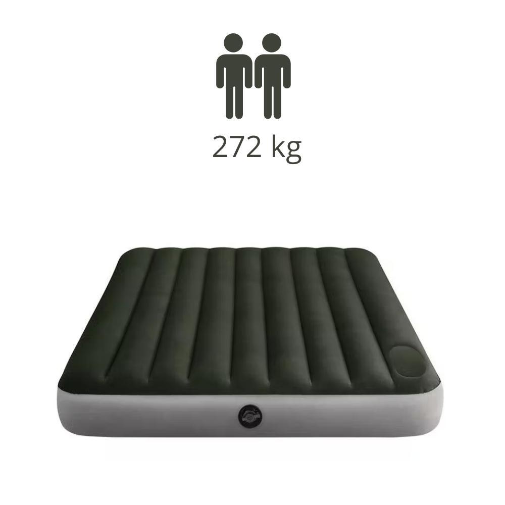 Downy Queen Airbed - Lit Gonflable - 203x152x25cm - avec accessoires 3/5