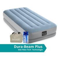 Twin Raised-Comfort Airbed - Lit Gonflable - 191x99x36cm - compris accessoires
