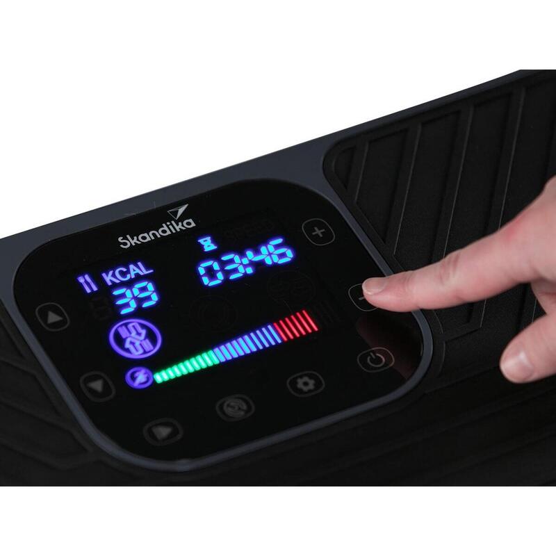 Vibrationsplatte V3000 4D - Fitness - Schwarz - Bluetooth-Lautsprecher