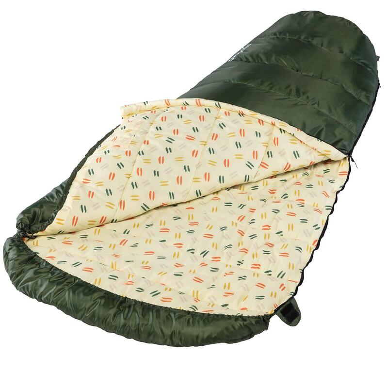 Sac de couchage momie Vegas - camping - jumelable - 3 saisons - zip à droite