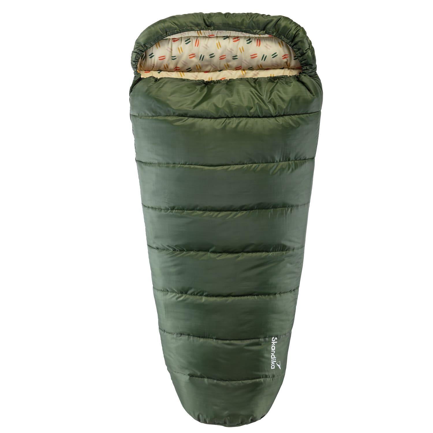 Mummie slaapzak Vegas - 3 seizoenen -12°C - koppelbaar - kamperen - Rits rechts 2/7