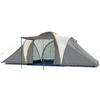 Tente de camping dôme familiale Daytona XXL - 6 personnes - 3 cabines