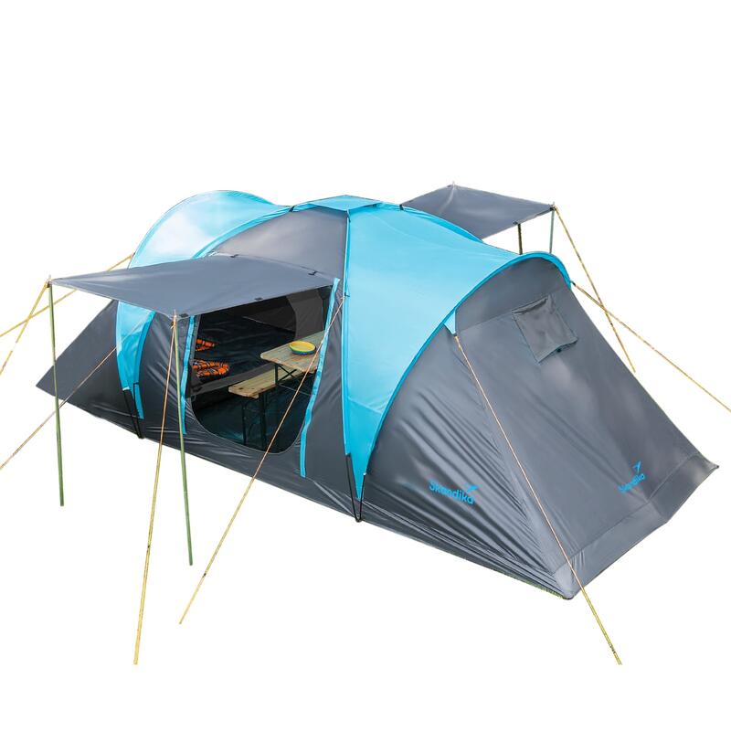 Kuppelzelt Hammerfest 4 Sleeper Protect | Camping Zelt 4 Personen 500 x 220 cm