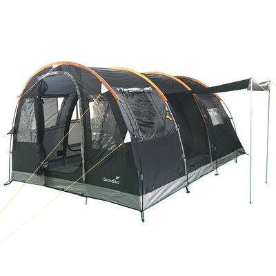 Tunneltent gotland 4 sleeper protect - donkere cabine - ingenaaide vloer - 4 per