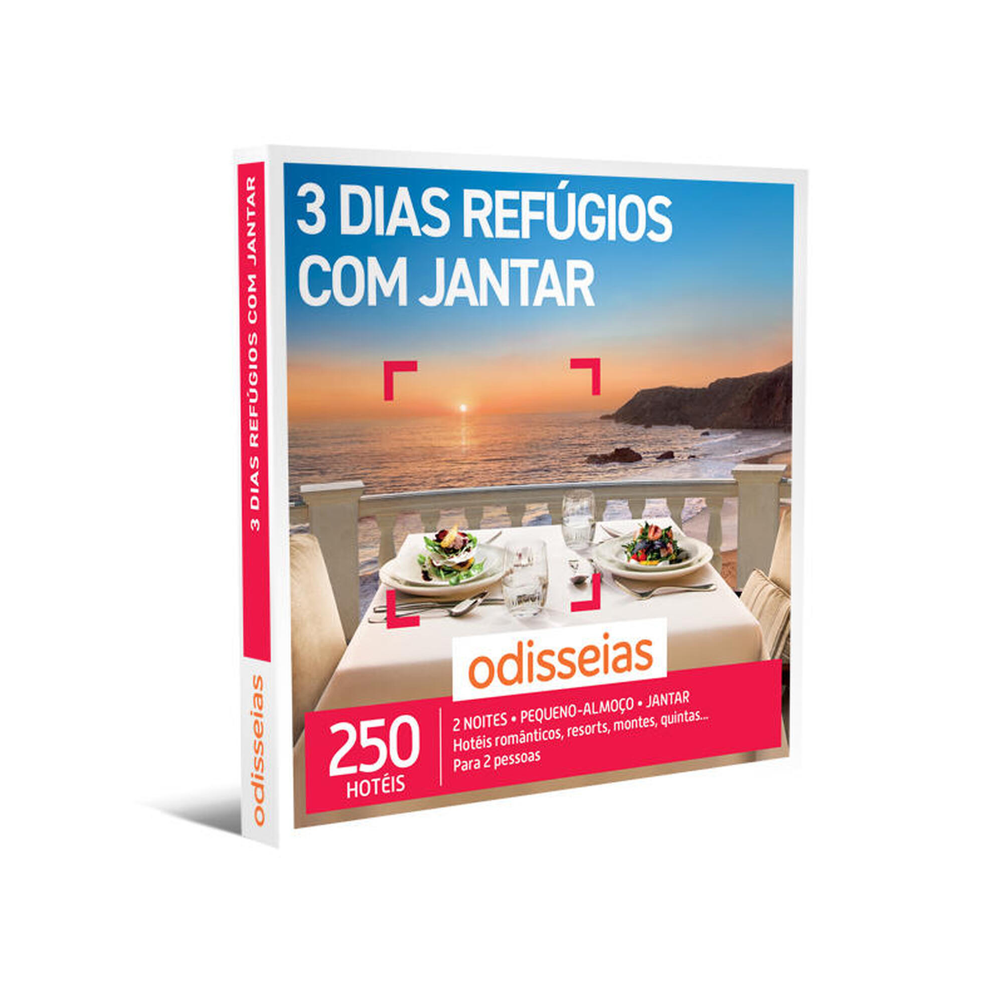 Pack Presente - 3 Dias Refúgios com Jantar - Experiência 2 noites e 1 jantar a 2