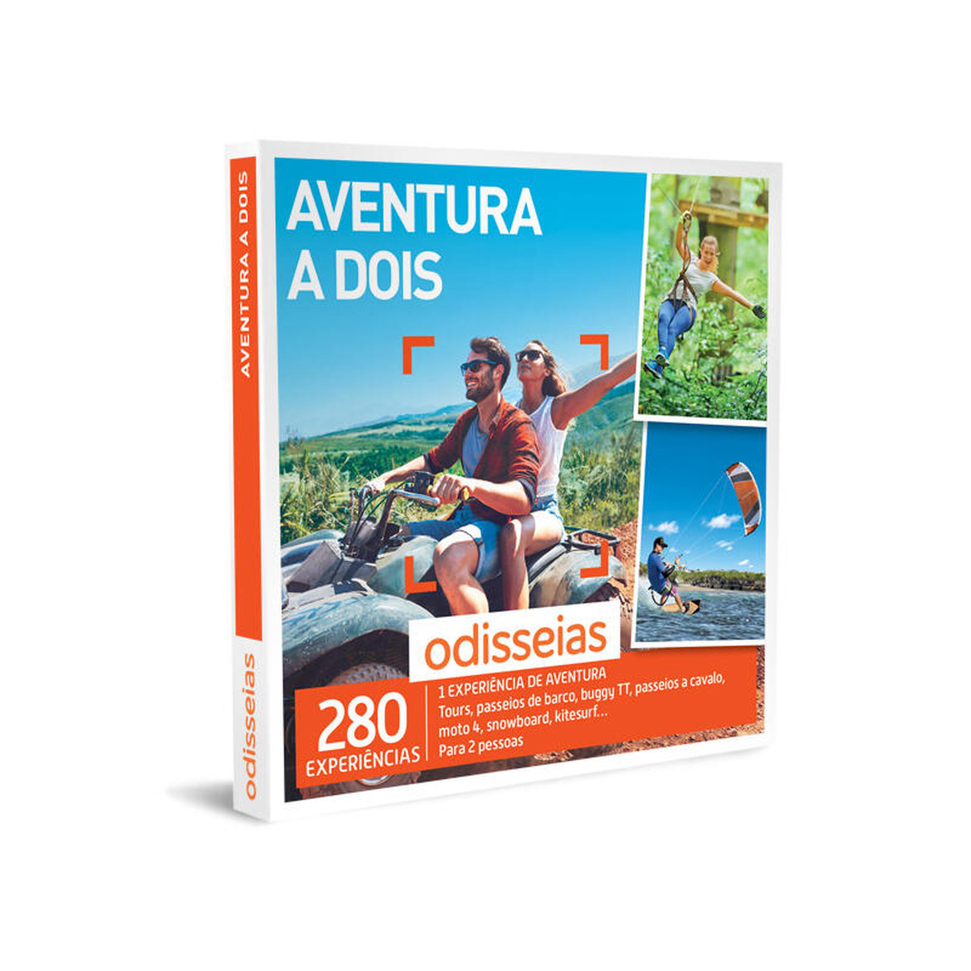 Pack Experiência - Aventura a Dois - Aventura para 2 pessoas| ODISSEIAS