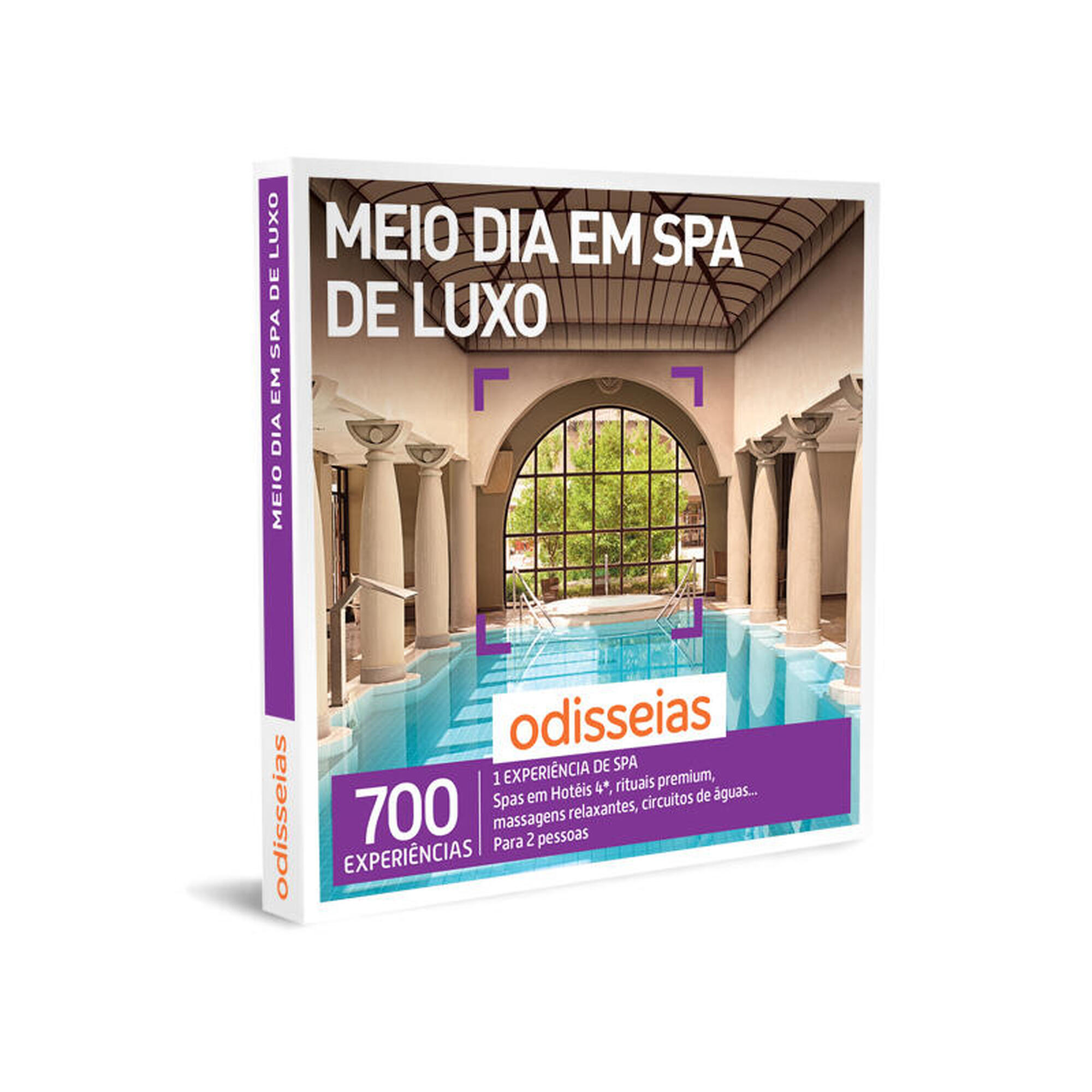 Pack Presente - Meio Dia em SPA de Luxo - Experiência Spa de Luxo para 2 pessoas