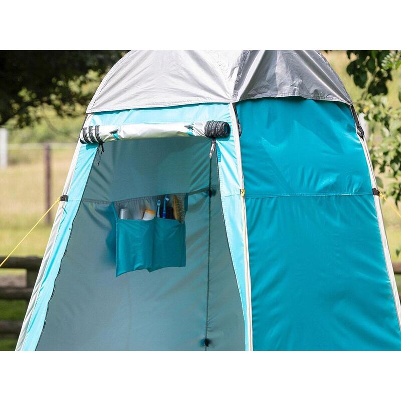 Douche tent voor camping - 210 cm hoog - met raam