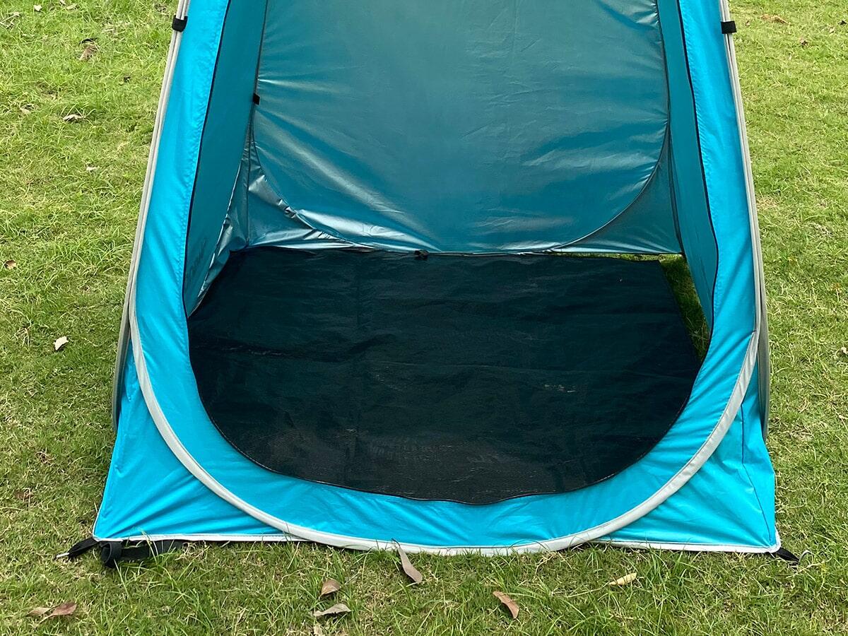 Douche tent voor camping - 210 cm hoog - met raam 7/7