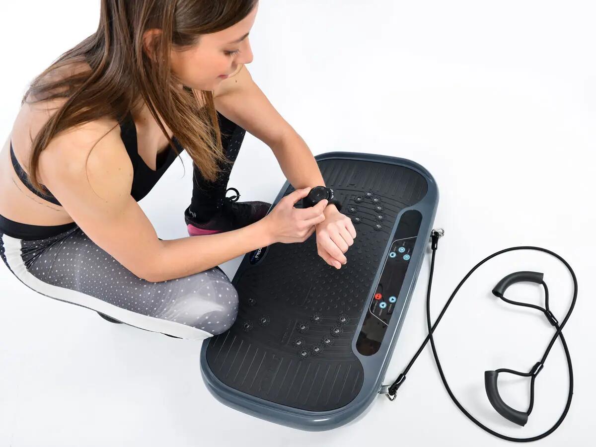 Vibrationsplatte Home V1 Twin Engine - Fitness - Grau - 3D Vibration 2/7