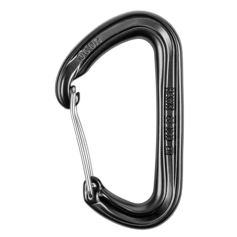 Zestaw 5 ekspresów wspinaczkowych Ocun Hawk QD Wire PAD 16, 10 cm